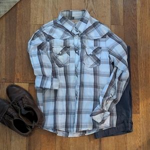 Men's vintage casual button down - Supply Company USA